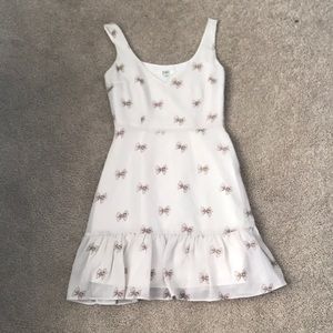 Vintage babydoll bow dress